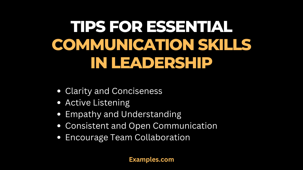 tips for essential communication skills in leadership