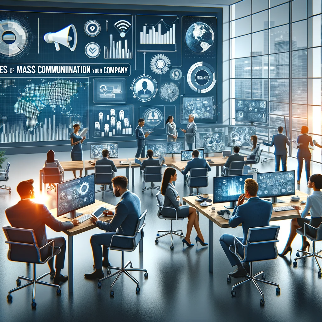 uses of mass communication in your company