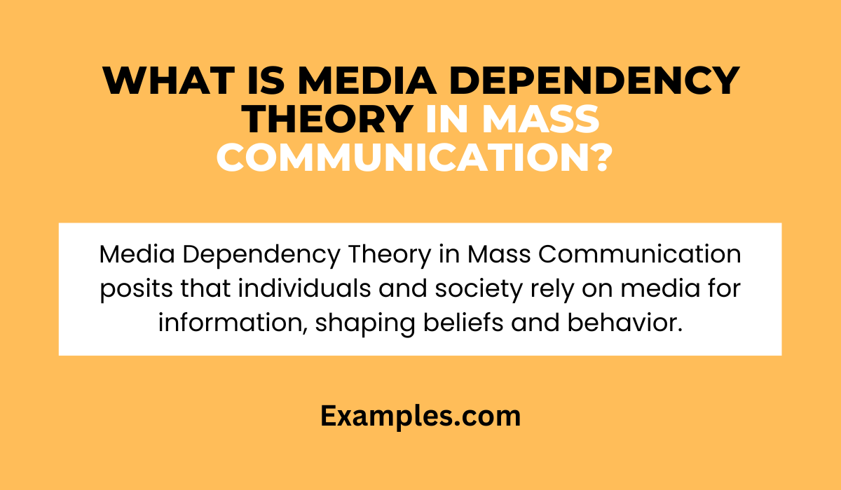 what is media dependency theory