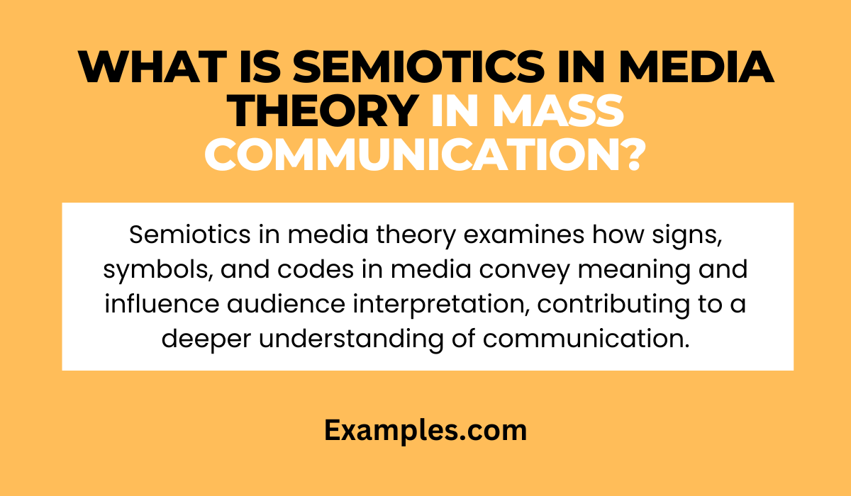 what is semiotics in media theory