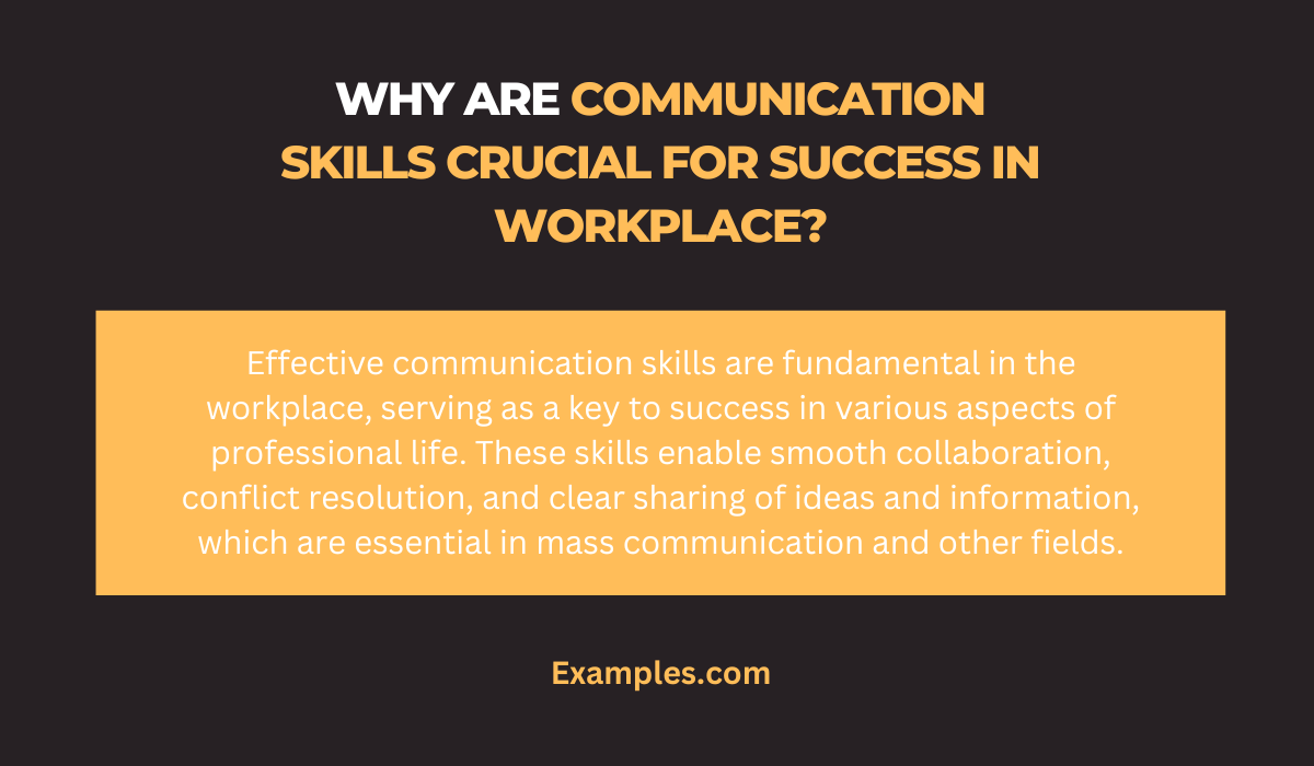 why are communication skills crucial for success in the workplace