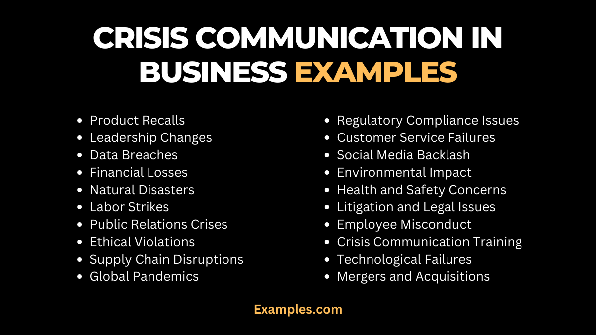 20 crisis communication in business examples