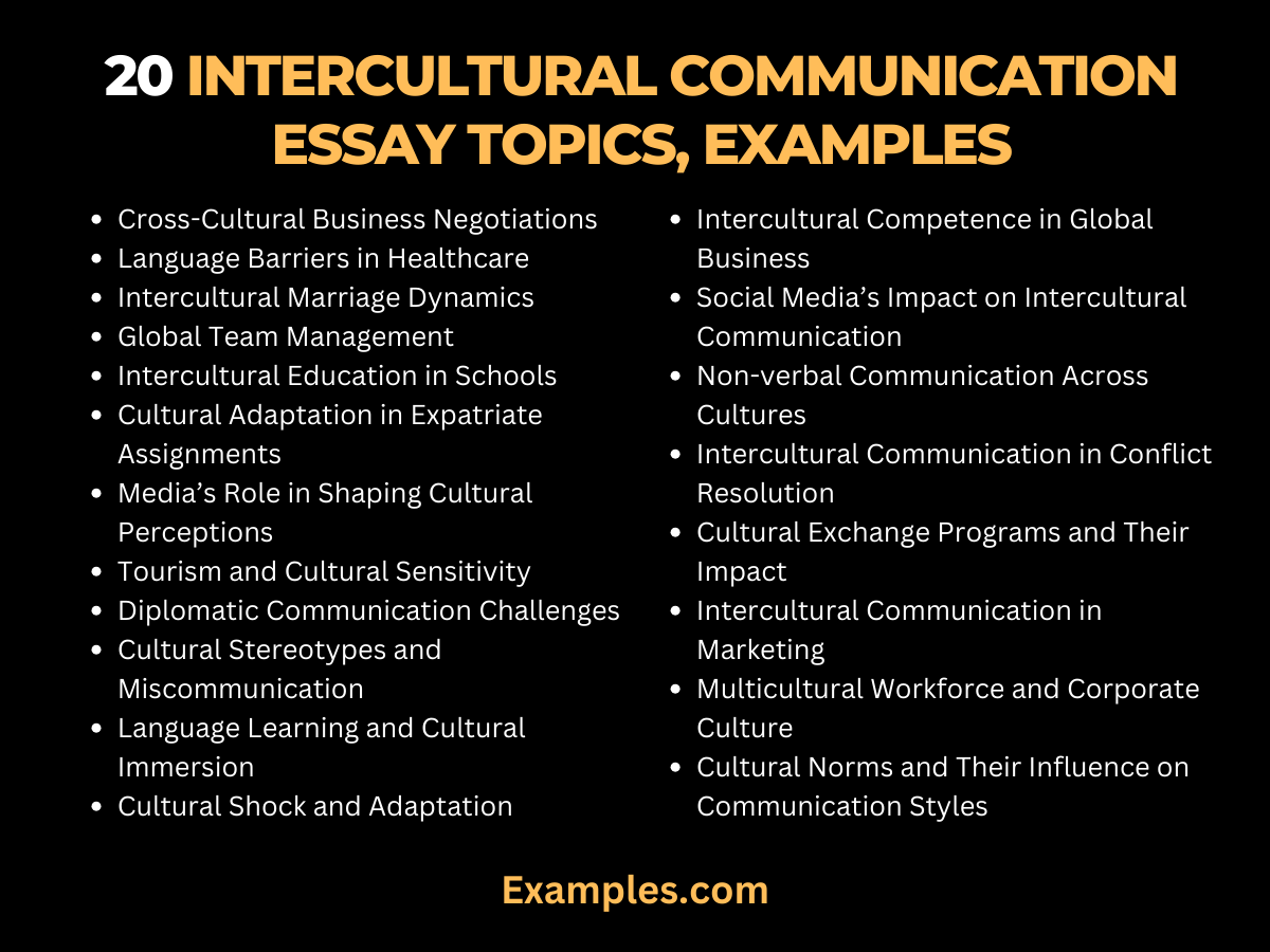 essay intercultural communication