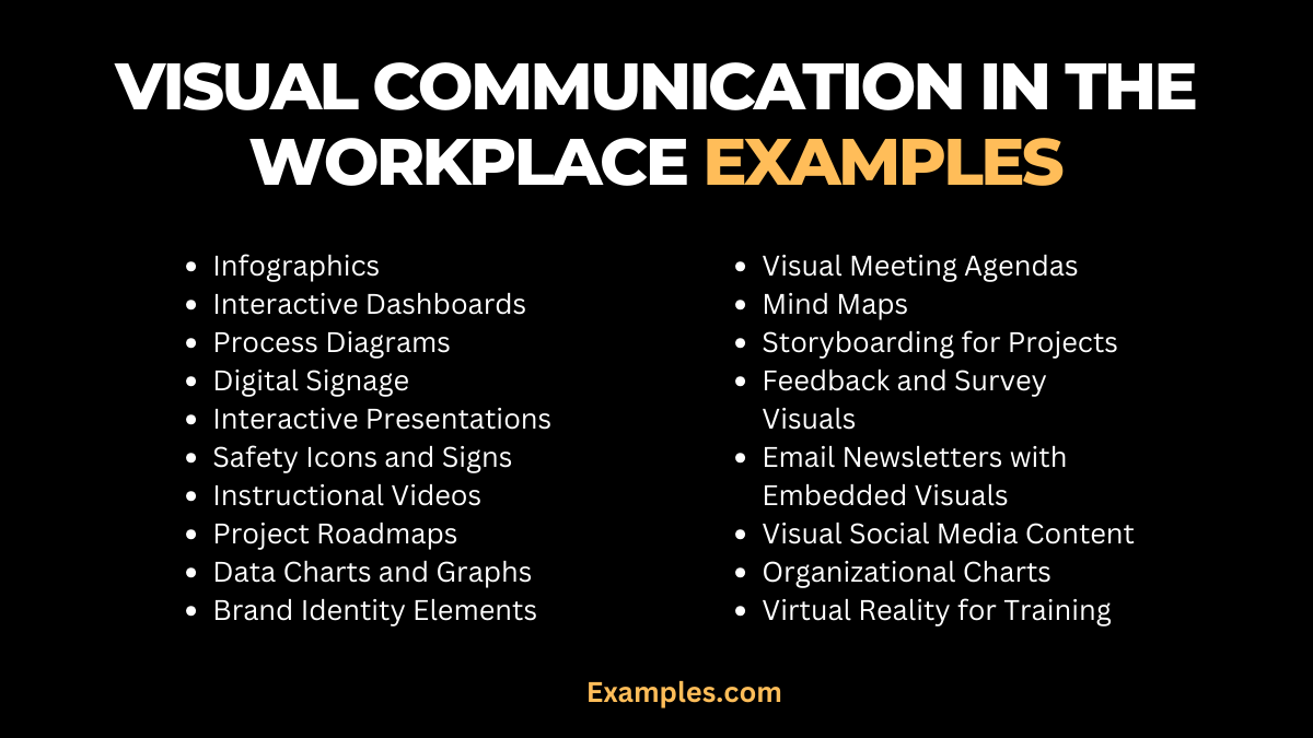 20 visual communication in the workplace examples