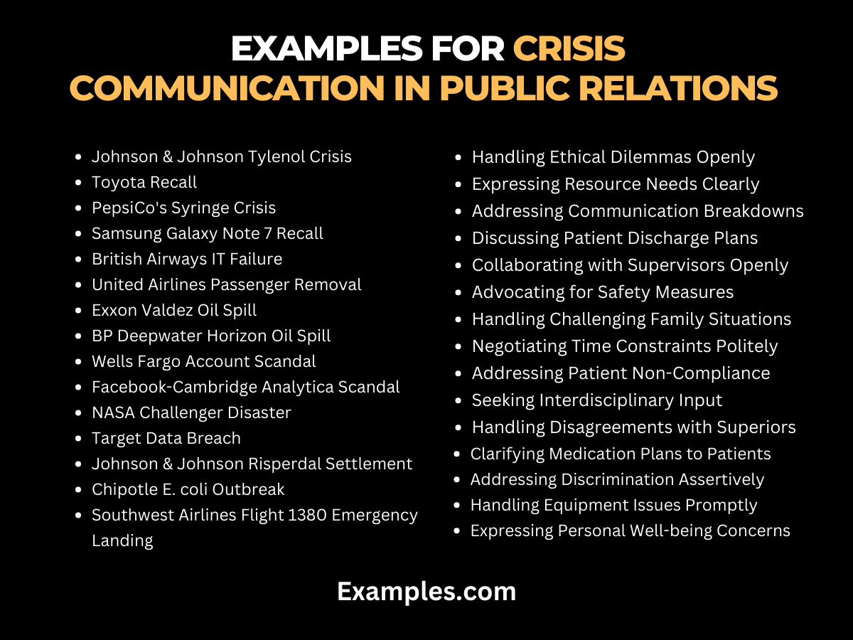 30 crisis communication in public relations examples