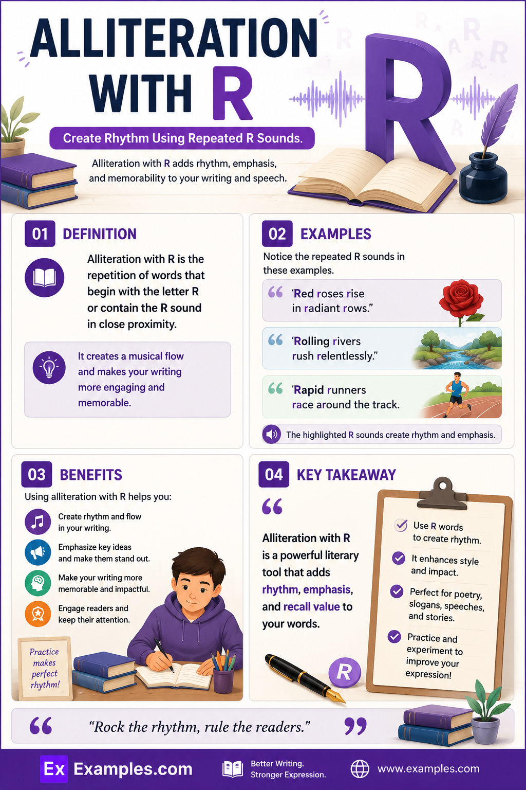 19+ Alliteration with R Examples