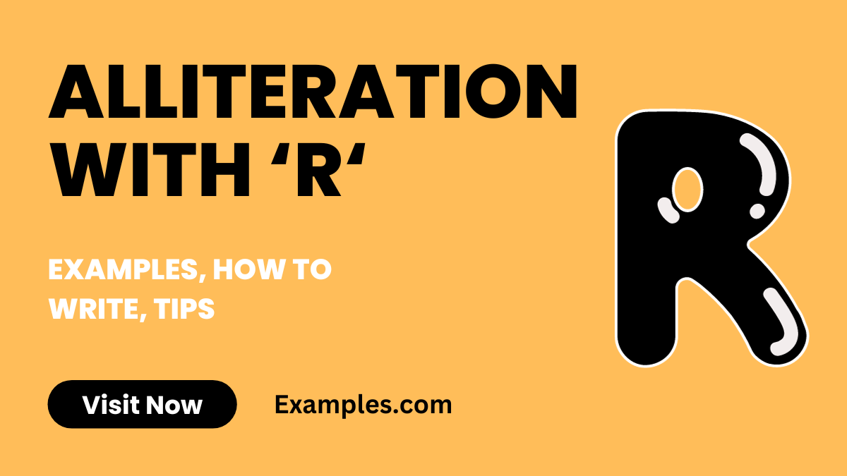 Alliteration with R