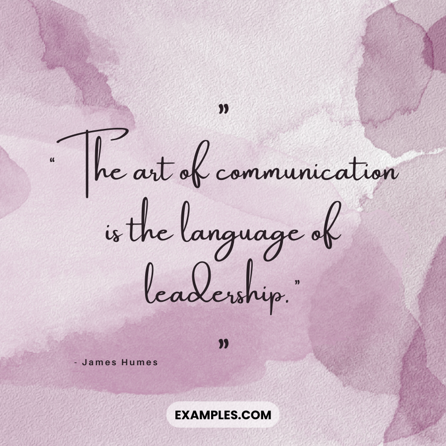 art of communication quotes by james humes
