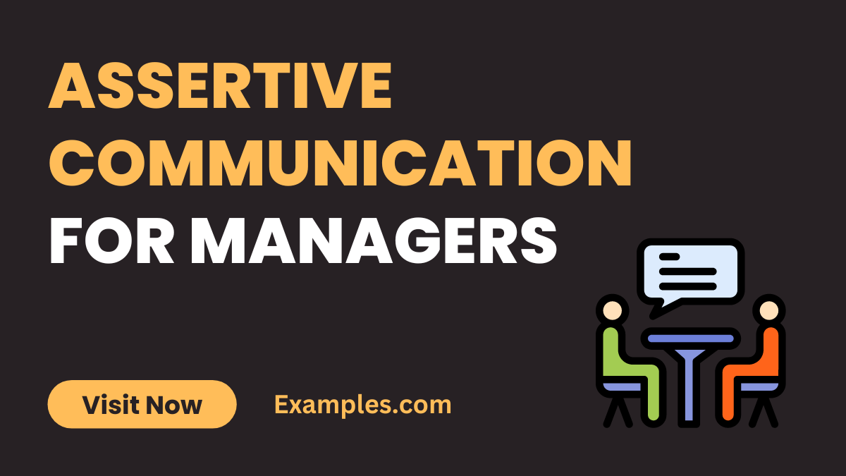Assertive Communication for Managers