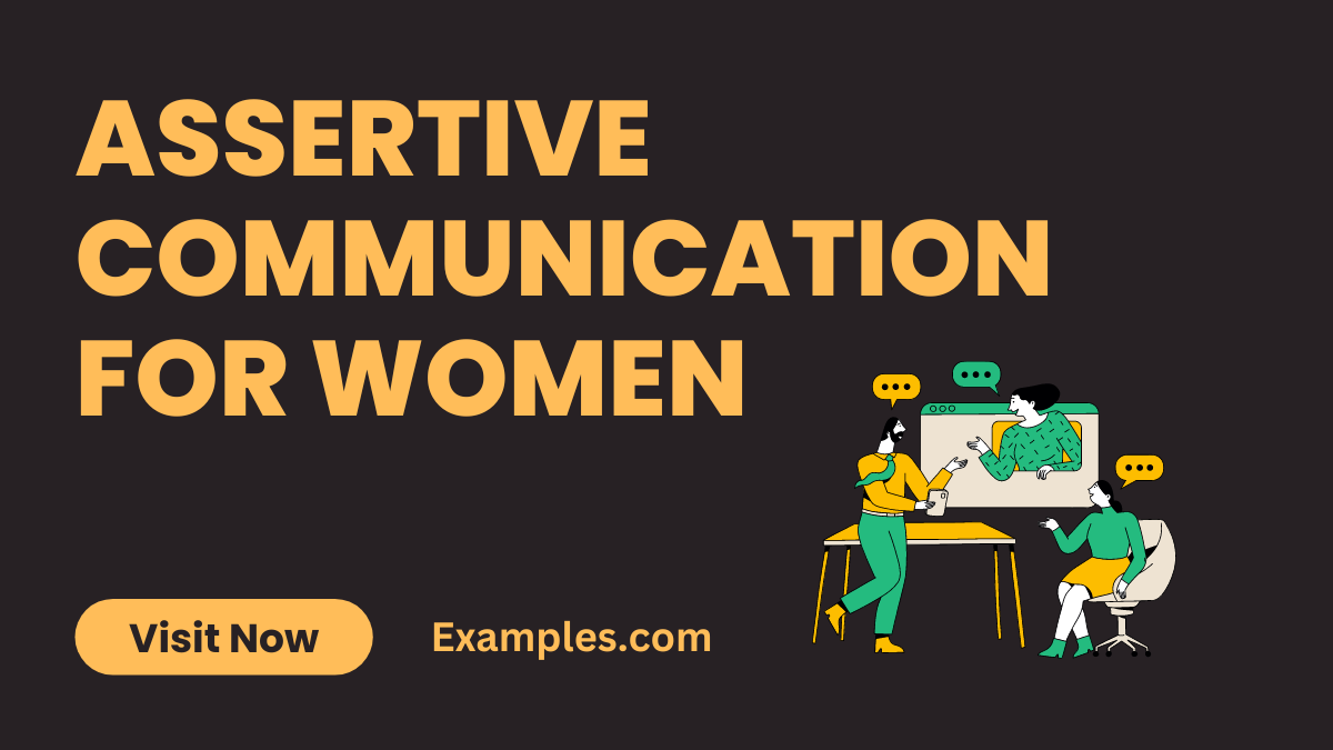 Assertive Communication for Women