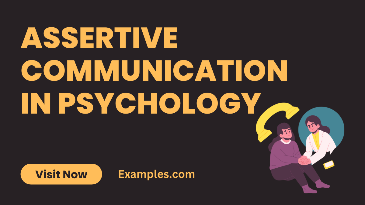 Assertive Communication in Psychology1