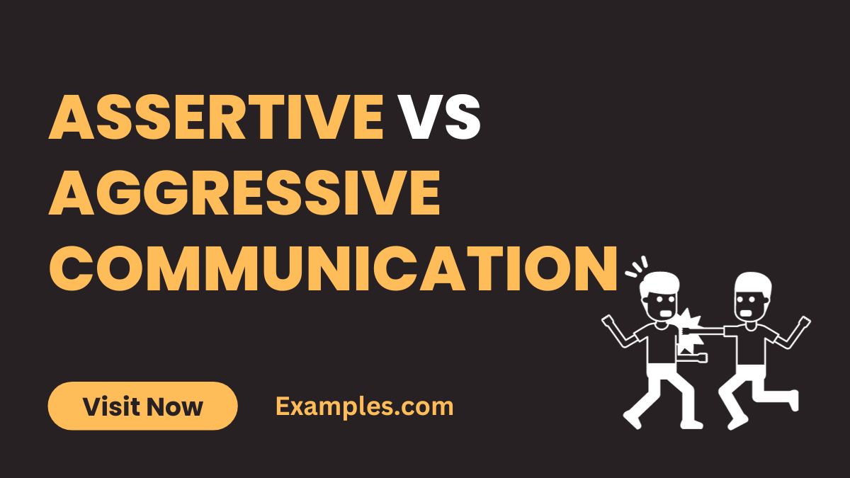 Assertive vs Aggressive Communication 1