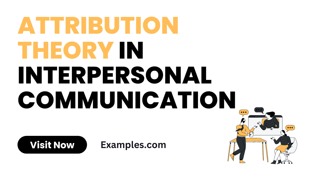 Attribution Theory in Interpersonal Communication