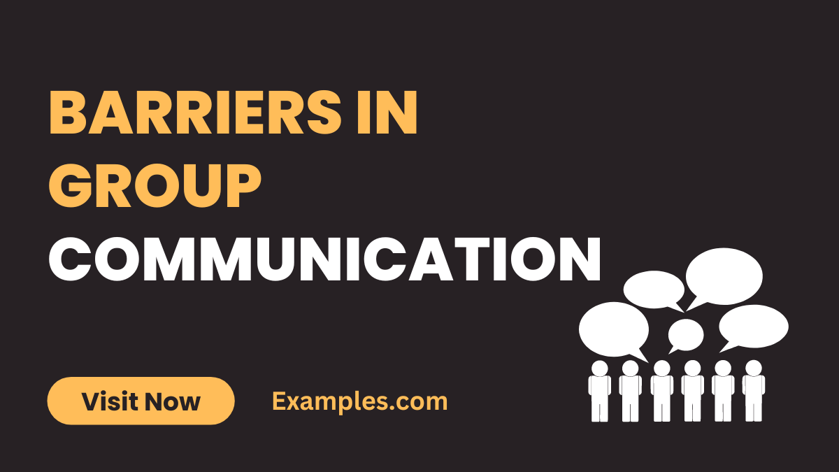Barriers in Group Communication