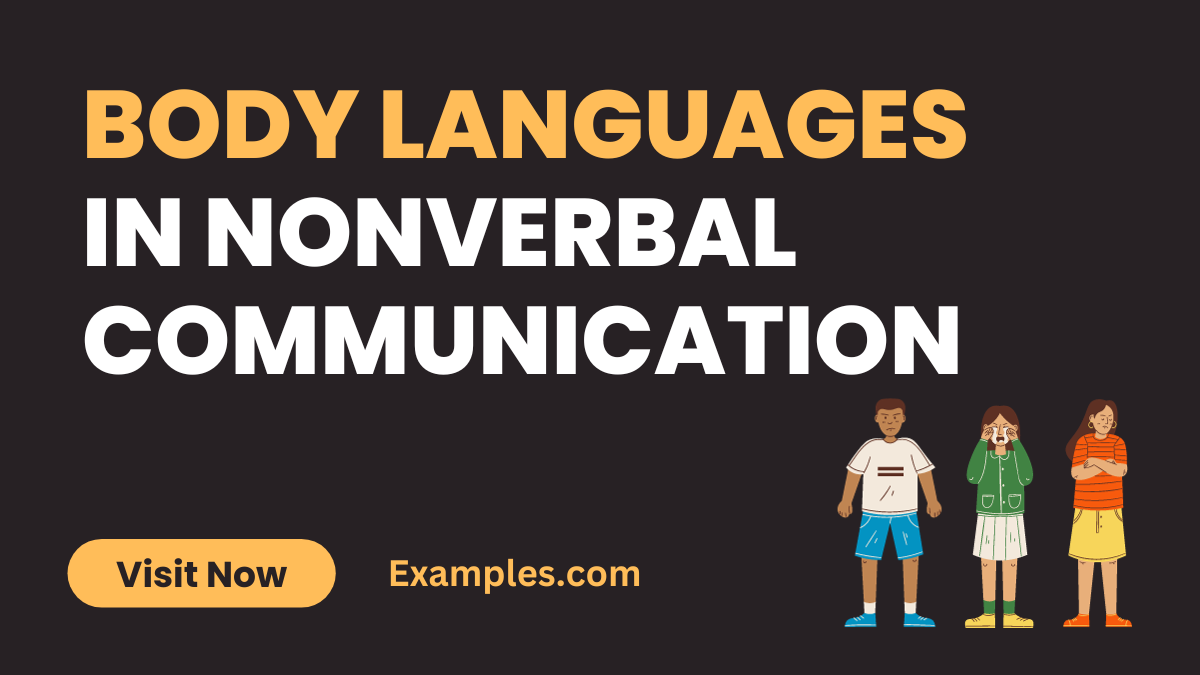 Body Languages in Nonverbal Communication Image