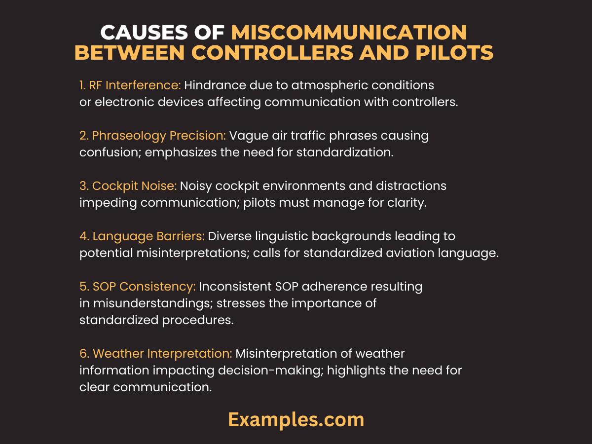 causes of miscommunication between controllers and pilots 2