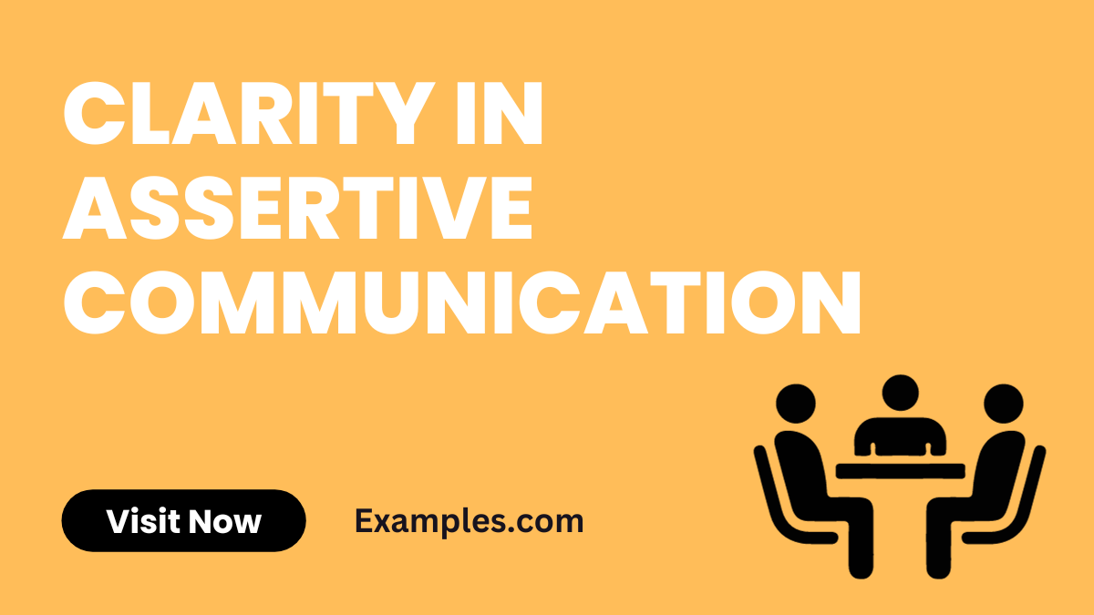 Clarity in Assertive Communication