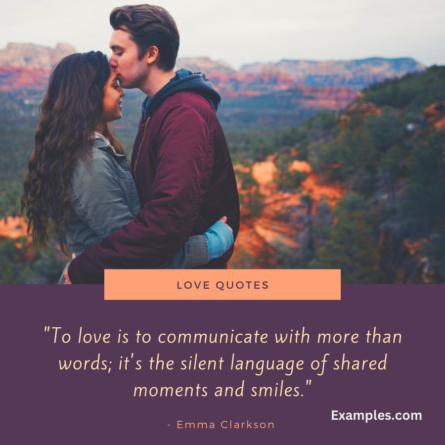 communication love quote by emma clarkson