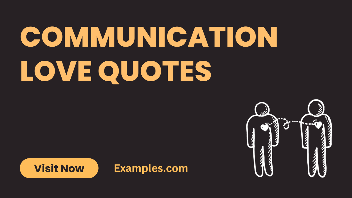 Communication Love Quotes