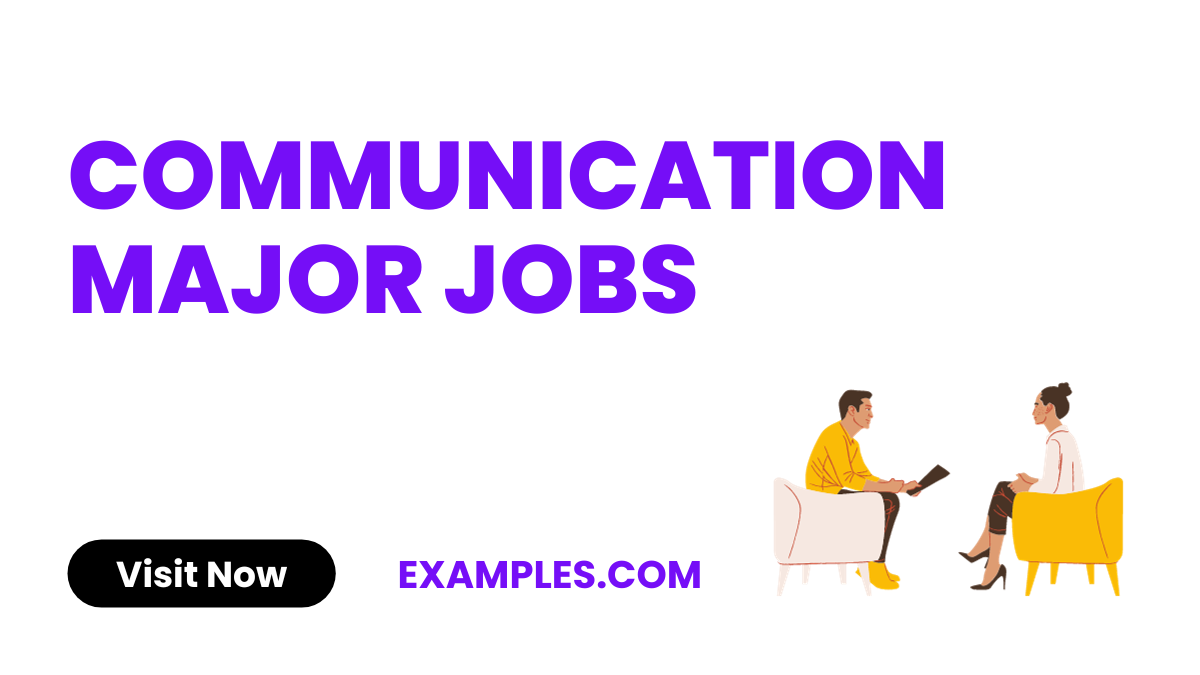 Communication Majors Jobs