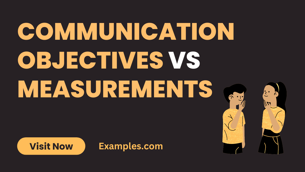 Communication Objectives vs Measurements