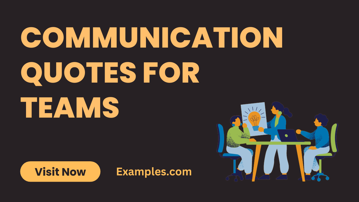 Communication Quotes for Teams