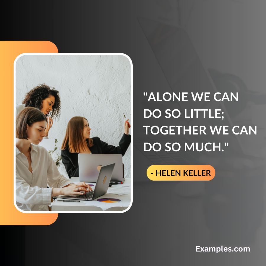 communication quotes for teamwork by helen keller