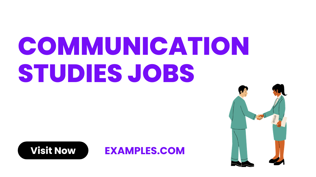 Communication Studies Jobs