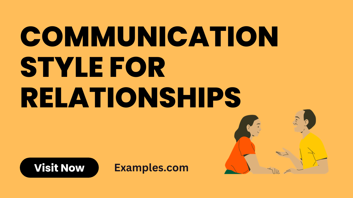 Communication Style for Relationships