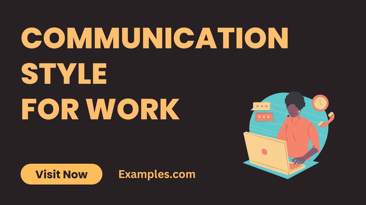 Communication Style for Work