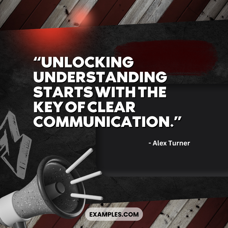 communication is key quote by alex turner
