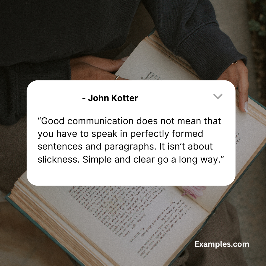 communication is key quotes by john kotter