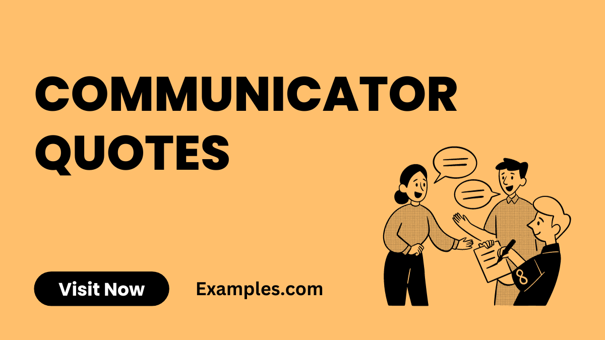 Communicator Quotes