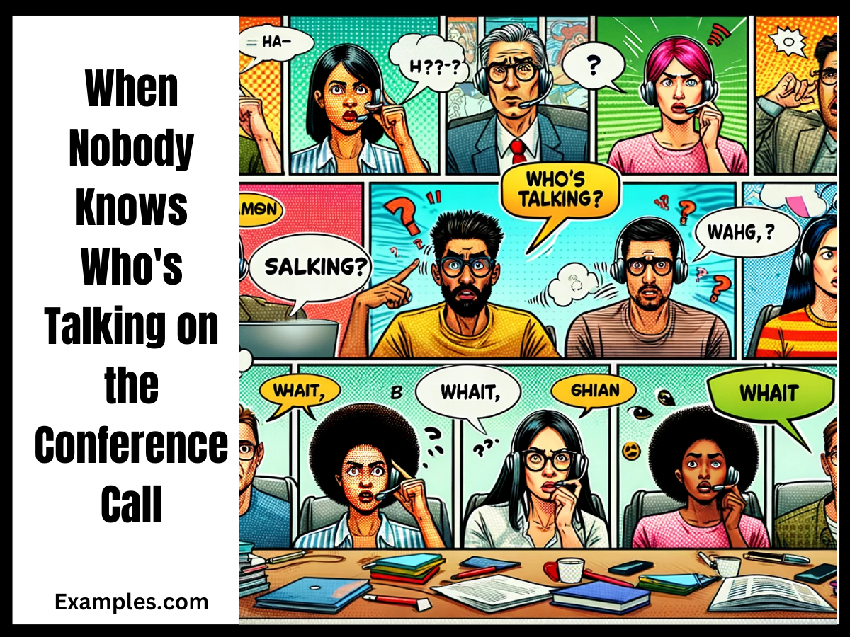 confused conference call meme