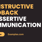 Constructive Feedback in Assertive Communication