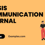 Crisis Communication Journal