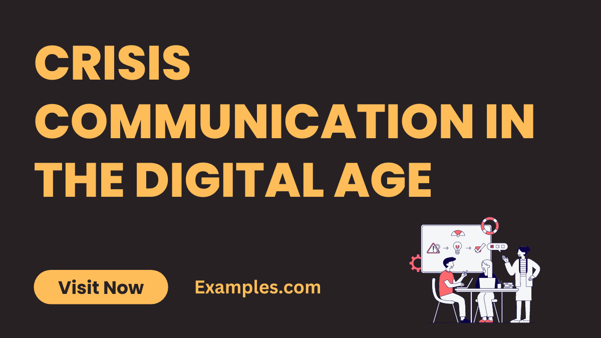 Crisis Communication in the Digital Age