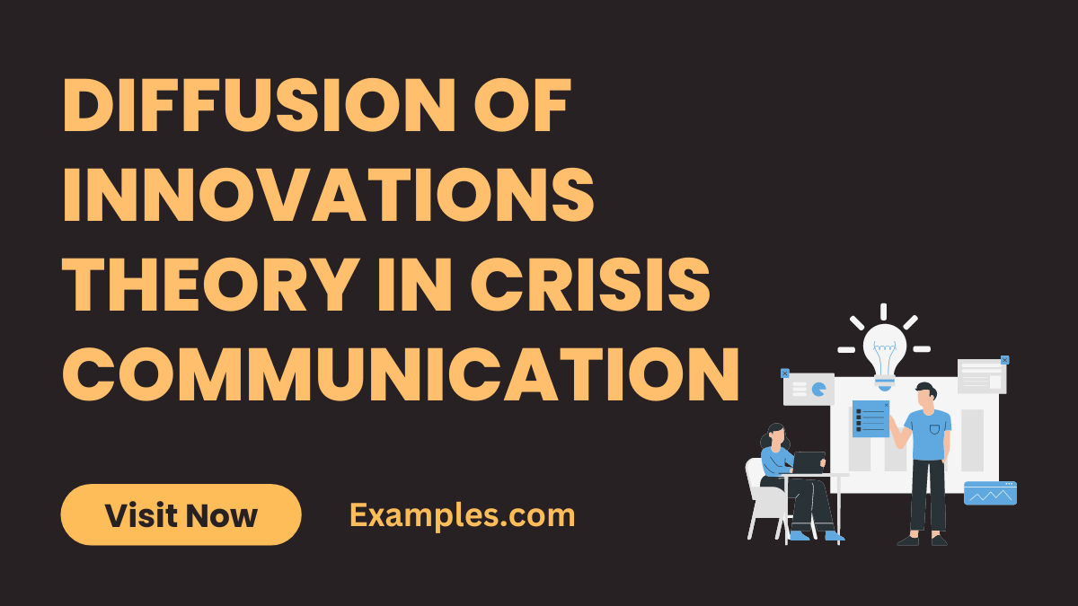 Diffusion of Innovations Theory in Crisis Communication