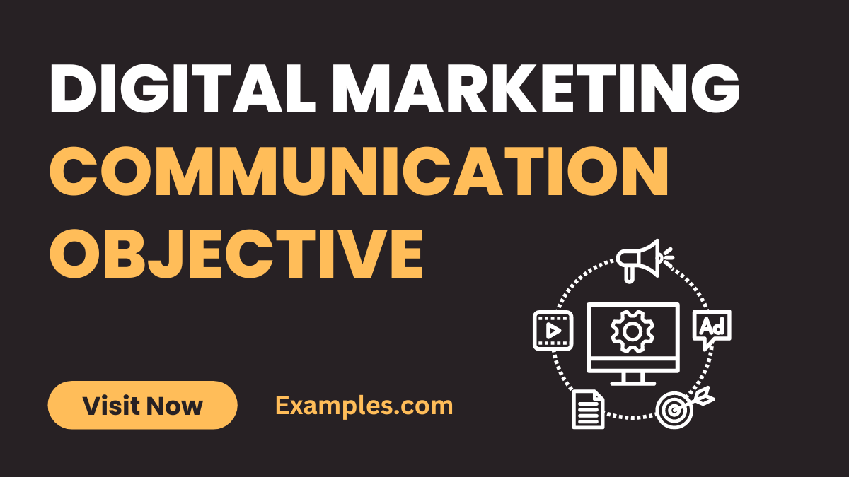 Digital Marketing Communication Objective