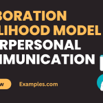 Elaboration Likelihood Model in Interpersonal Communication