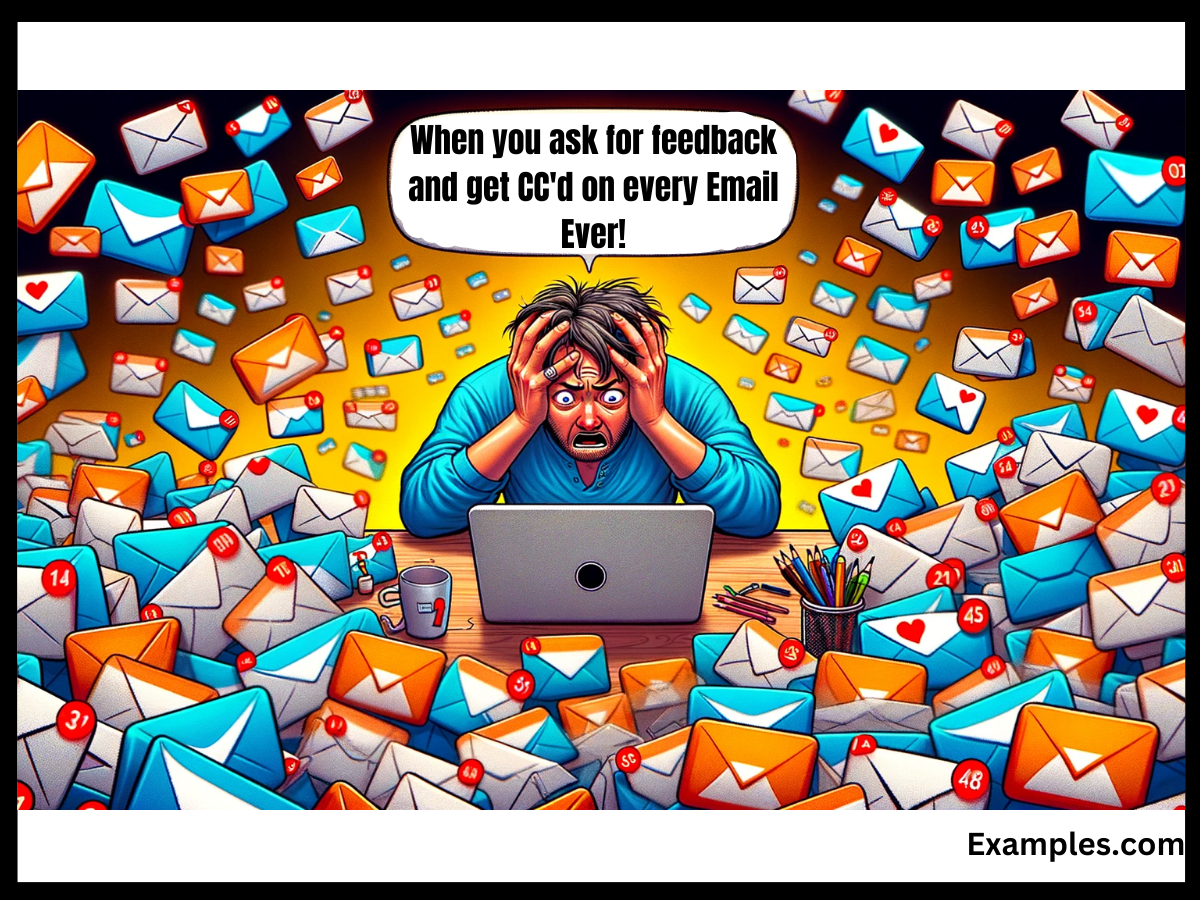 email overload bad communication skills meme