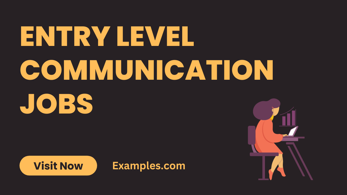 Entry Level Communication Jobs