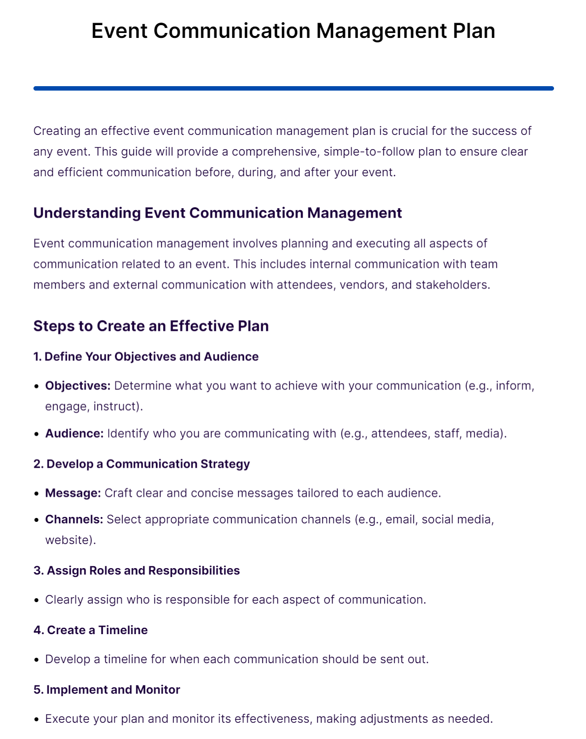 event communication management plan1