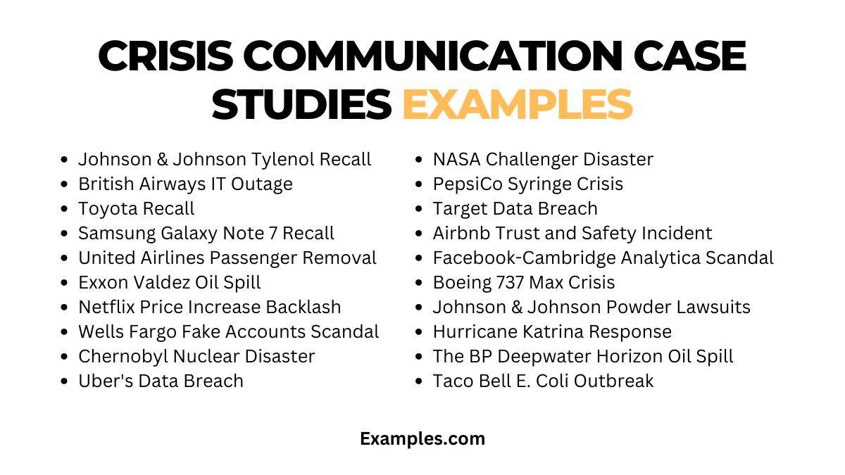 case study communication crisis