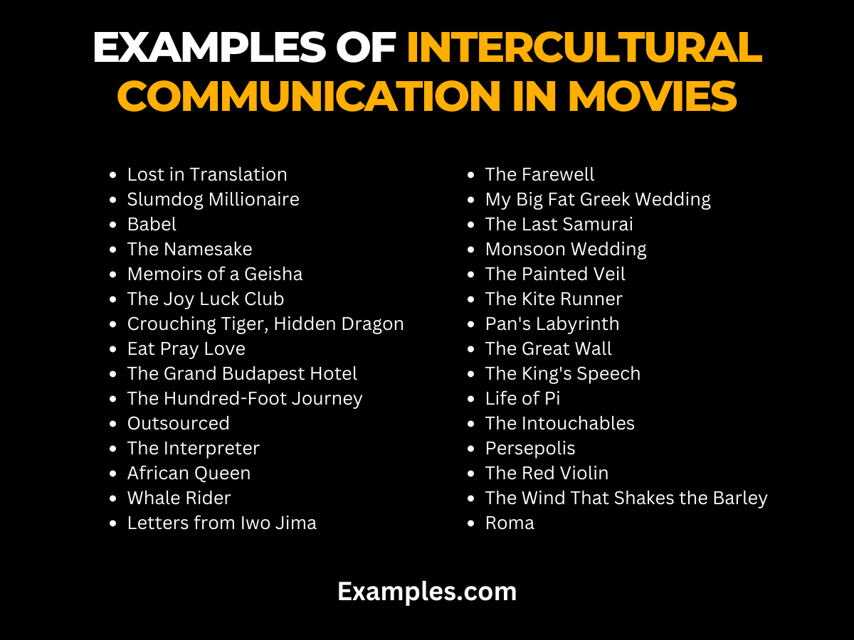 examples of intercultural communication in movies