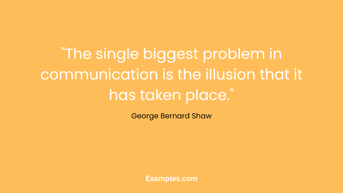 Failure to Communicate Quotes by George Bernard Shaw