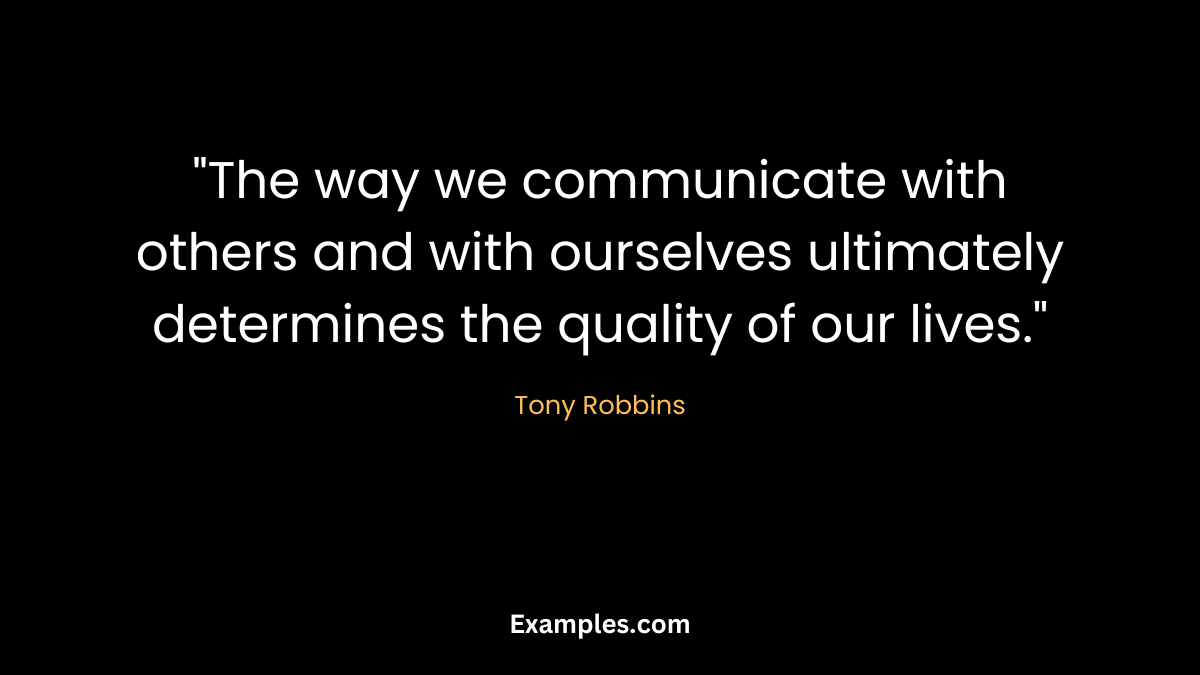 failure to communicate quotes by tony robbins