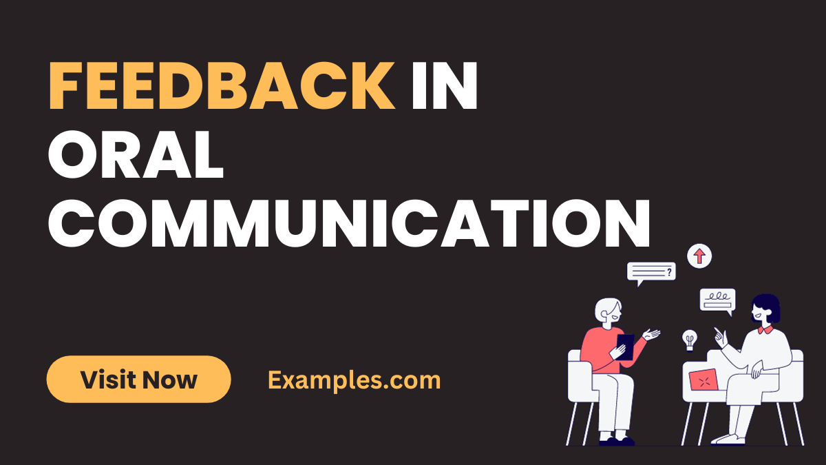 Feedback in Oral Communication