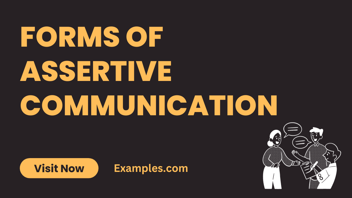 Forms of Assertive Communication