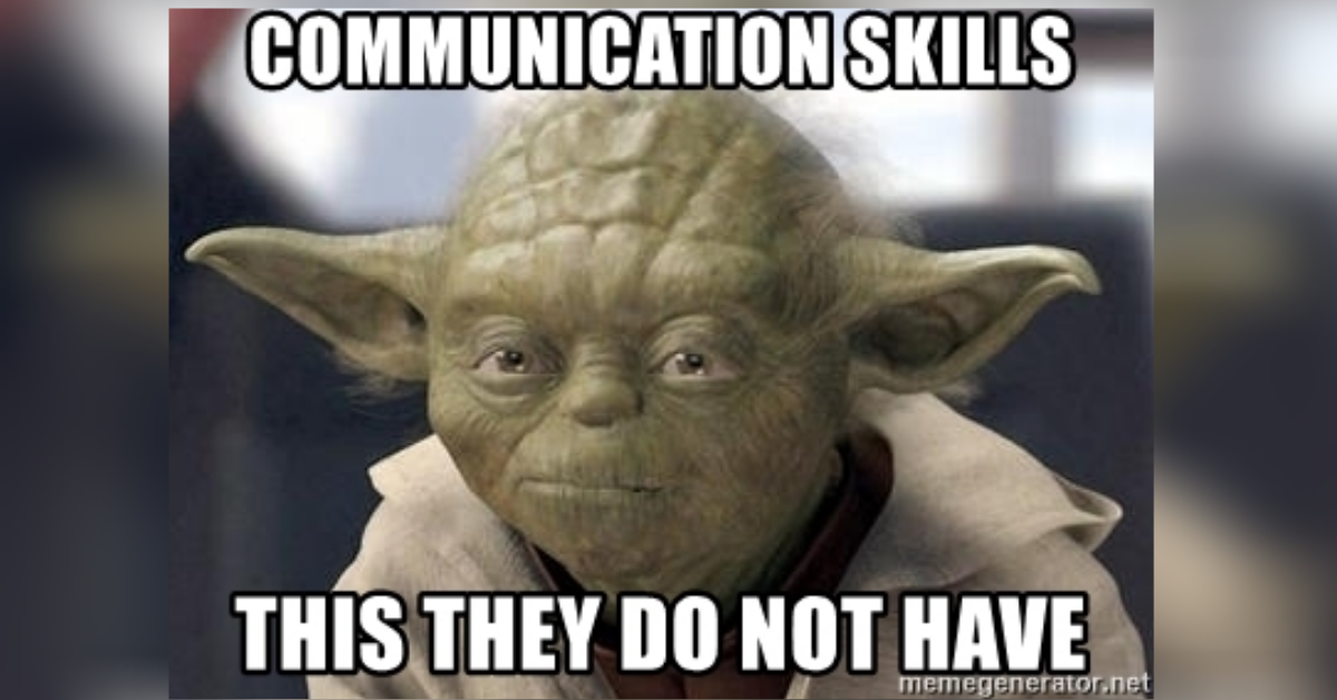 funny bad communication skills meme